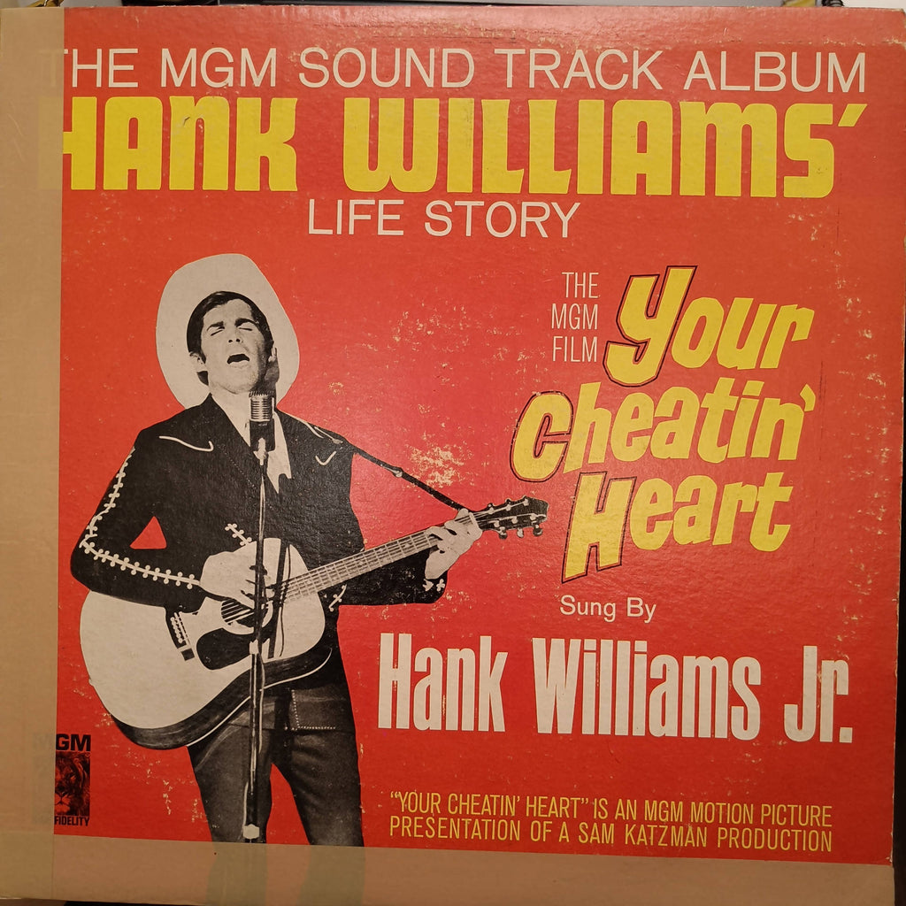 Hank Williams Jr. – Your Cheatin' Heart (Used Vinyl - G) JS