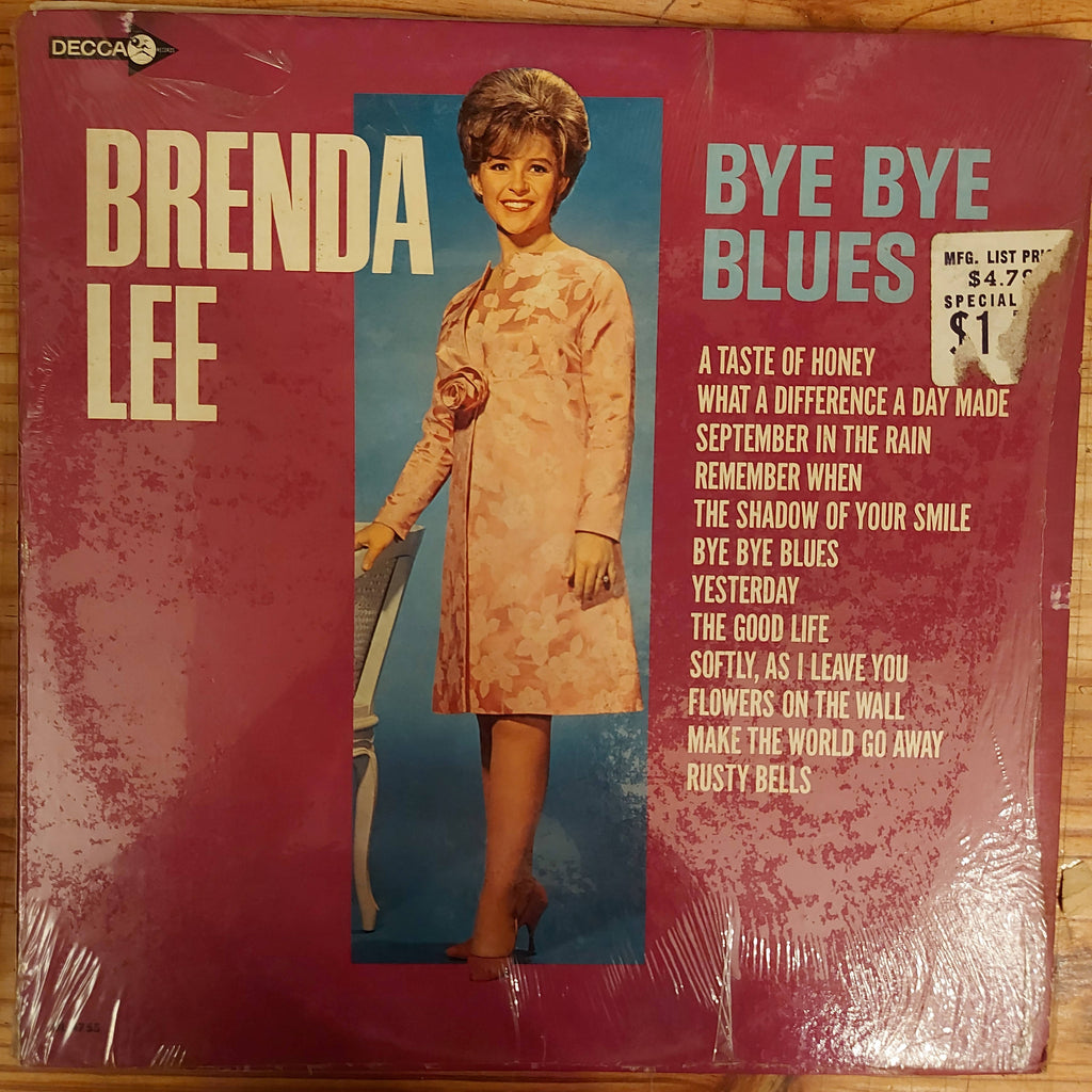 Brenda Lee – Bye Bye Blues (Used Vinyl - VG)