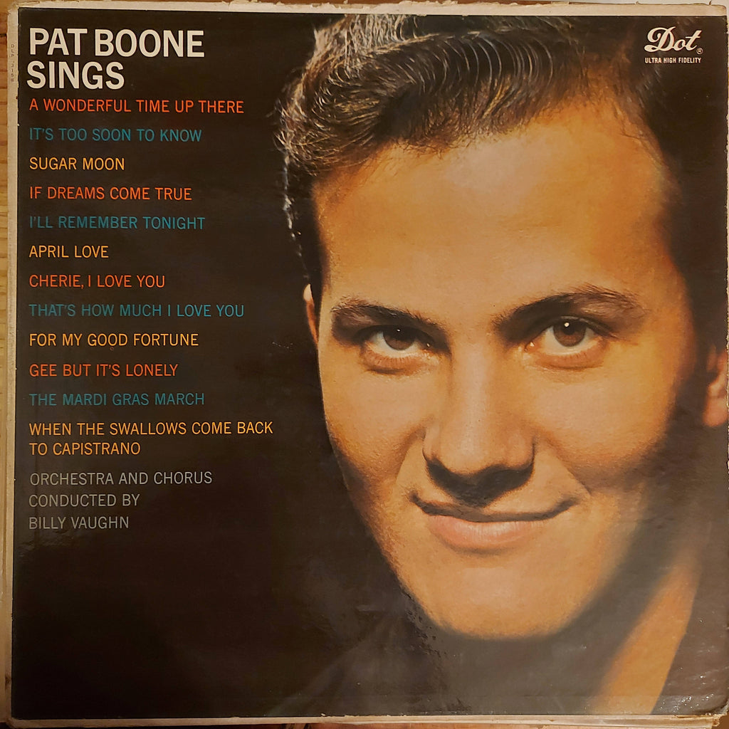 Pat Boone – Pat Boone Sings (Used Vinyl - VG)
