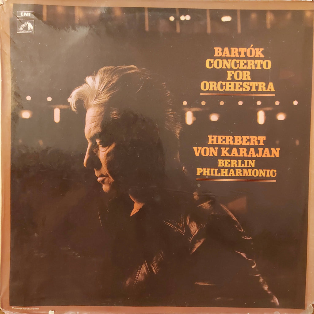 Bela Bartok - Orchestre Philharmonique De Berlin, Herbert von Karajan – Concerto For Orchestra (Used Vinyl - VG)
