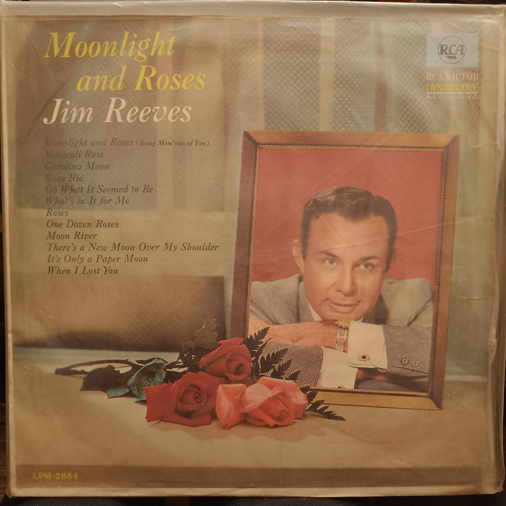 Jim Reeves – Moonlight And Roses (Used Vinyl - VG) JS