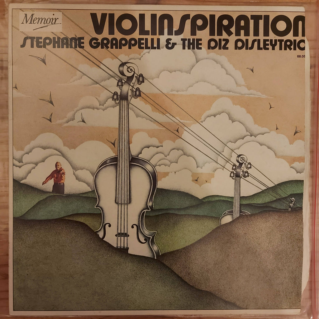 Stephane Grappelli & The Diz Disley Trio – Violinspiration (Used Vinyl - G) JS