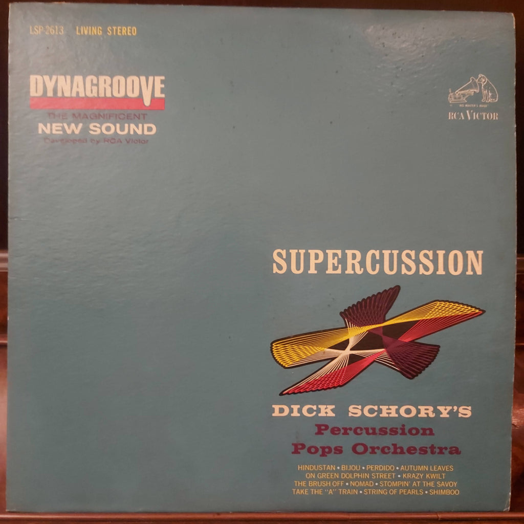 Dick Schory's Percussion Pops Orchestra – Supercussion (Used Vinyl - VG+)