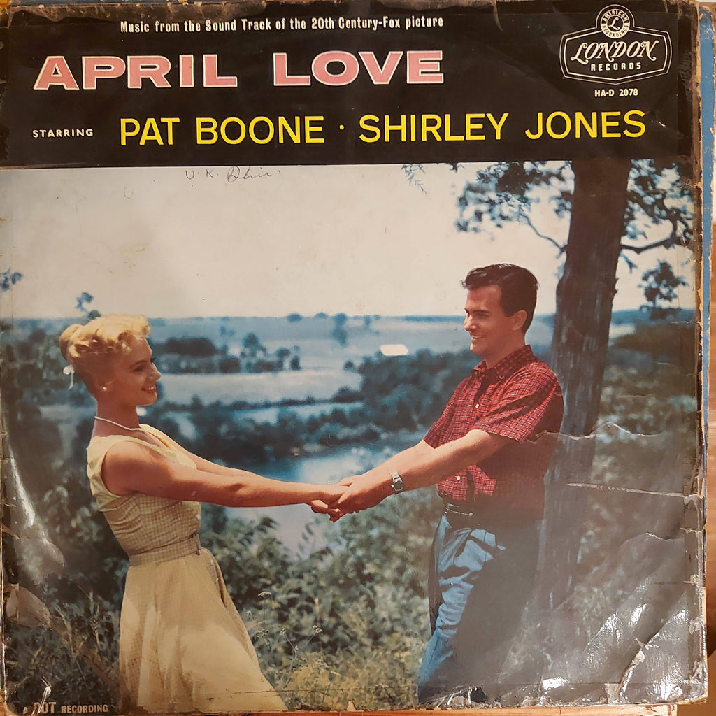 Pat Boone, Lionel Newman, Shirley Jones – April Love (Used Vinyl - G)