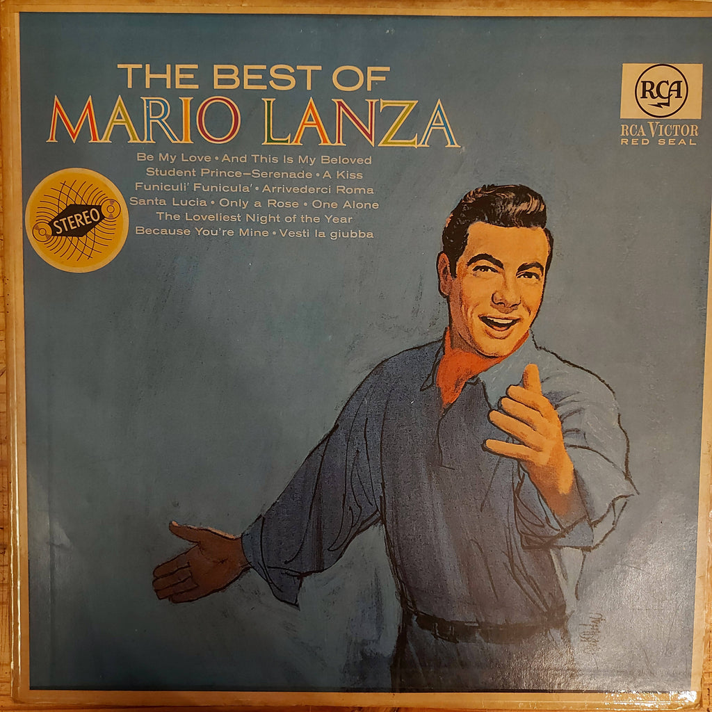 Mario Lanza – The Best Of Mario Lanza (Used Vinyl - VG)