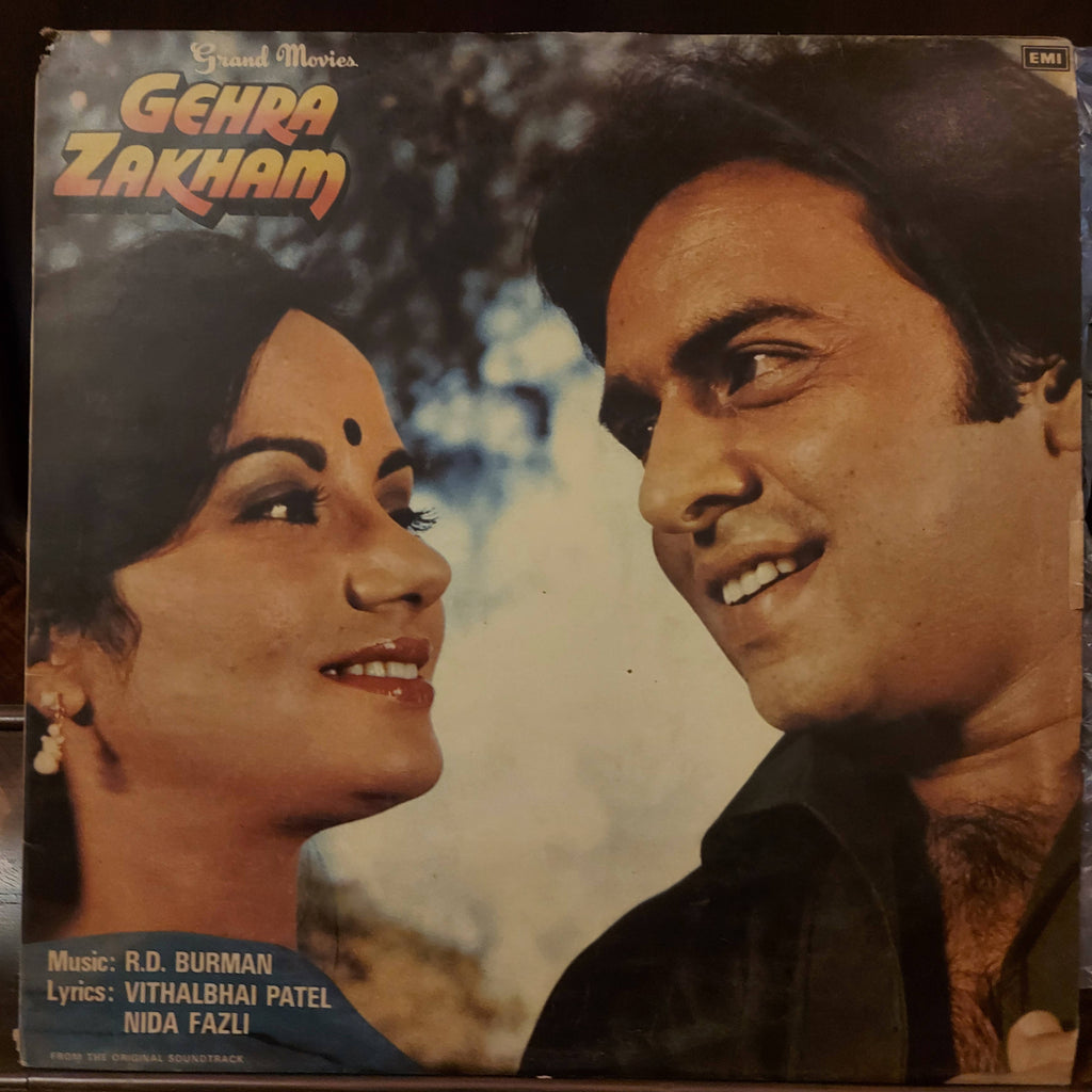 R. D. Burman, Vithalbhai Patel, Nida Fazli – Gehra Zakham (Used Vinyl - VG+)