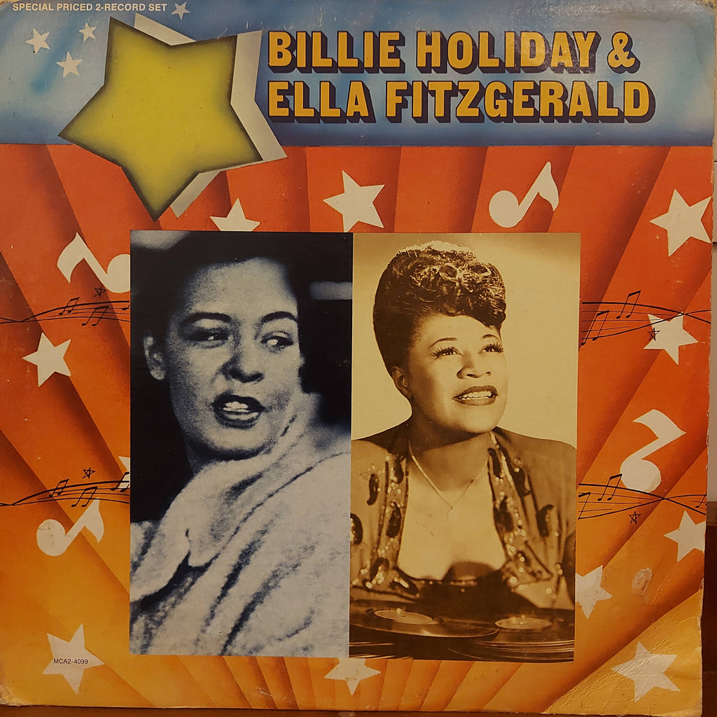Billie Holiday & Ella Fitzgerald – Billie Holiday & Ella Fitzgerald (Used Vinyl - VG)