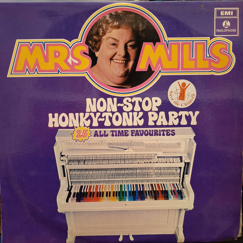 Mrs. Mills – Non-Stop Honky Tonk Party (Used Vinyl - VG+) JS