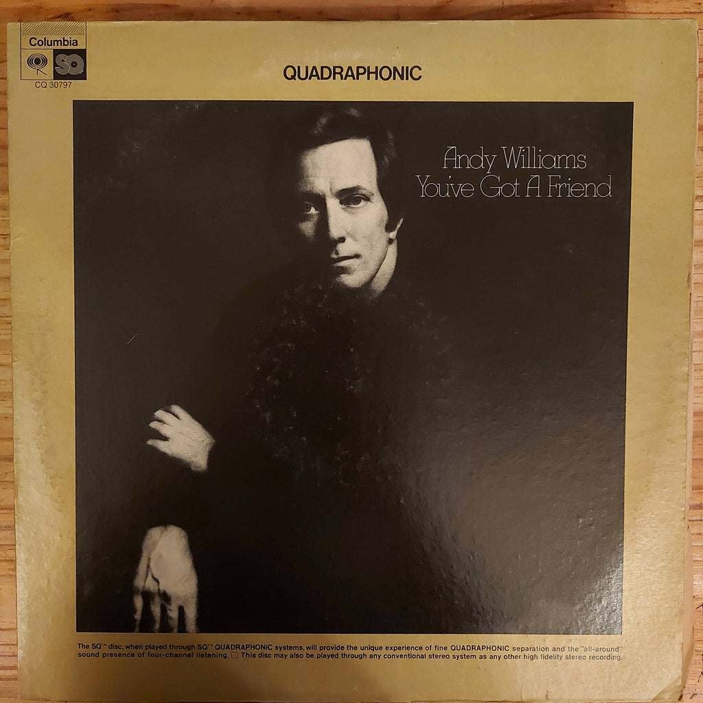 Andy Williams – You've Got A Friend (Used Vinyl - VG)