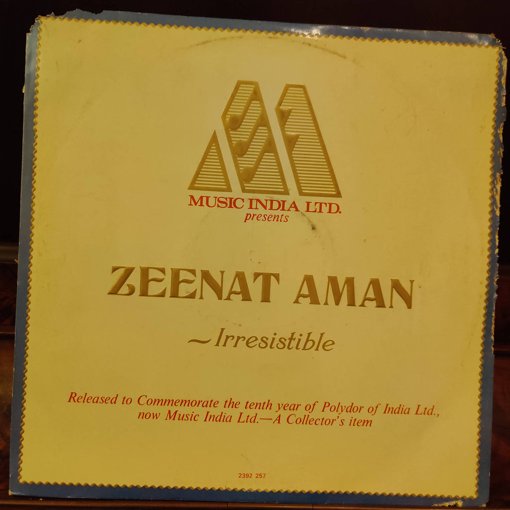 Various – Zeenat Aman - Irresistible (Used Vinyl - VG+)