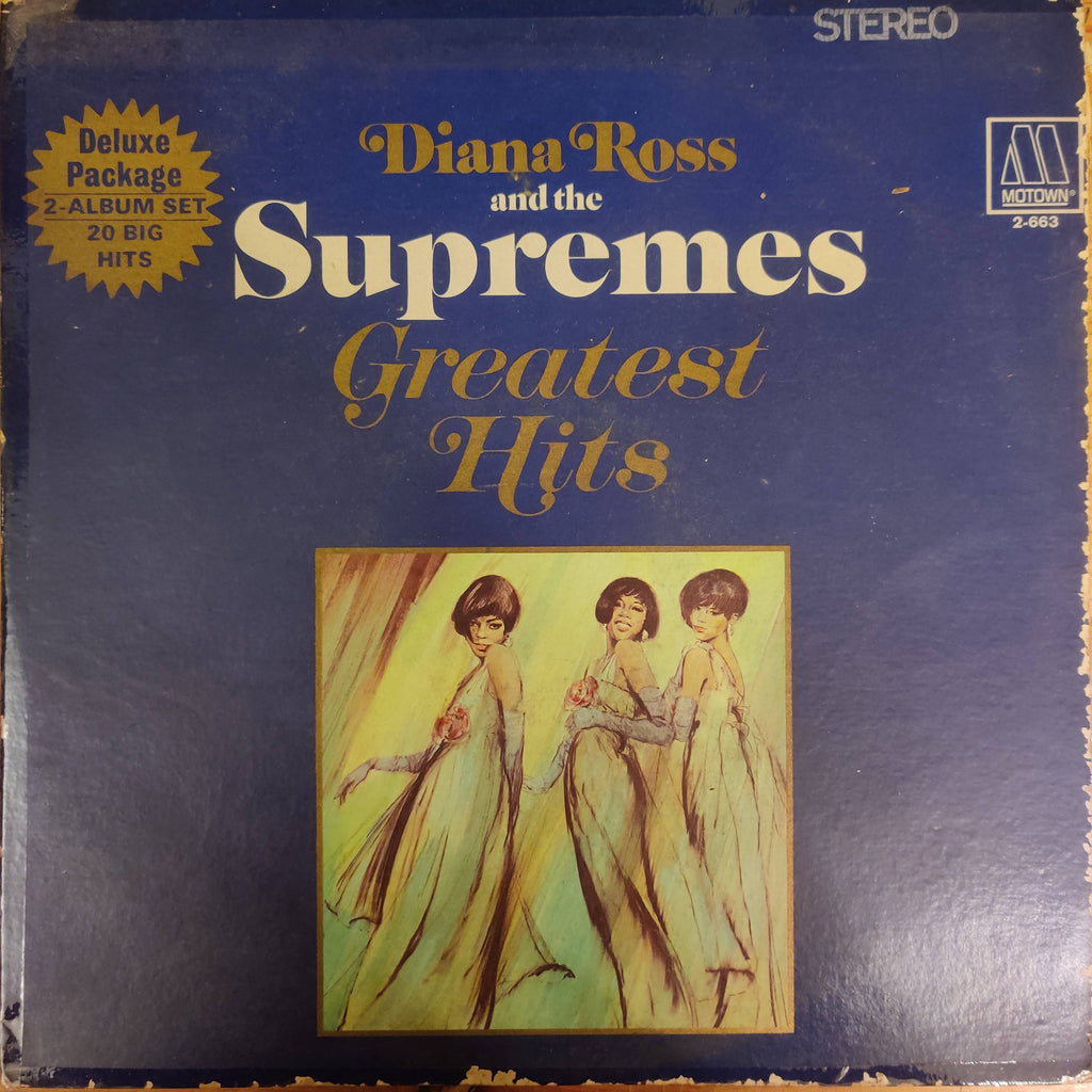 Diana Ross And The Supremes – Greatest Hits (Used Vinyl - VG)