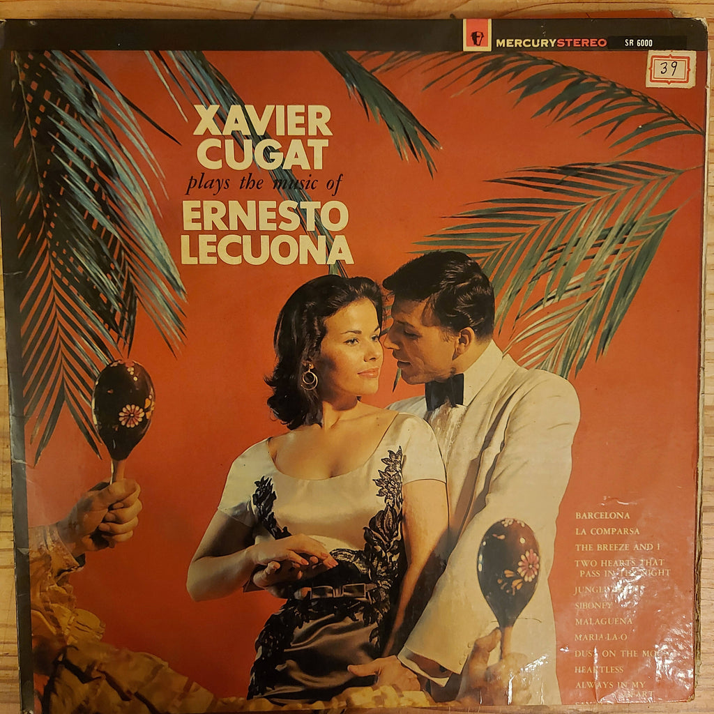 Xavier Cugat – Xavier Cugat Plays The Music Of Ernesto Lecuona (Used Vinyl - VG)