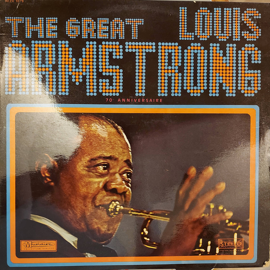 Louis Armstrong And His Orchestra – The Great Louis Armstrong (Used Vinyl - VG+) MD