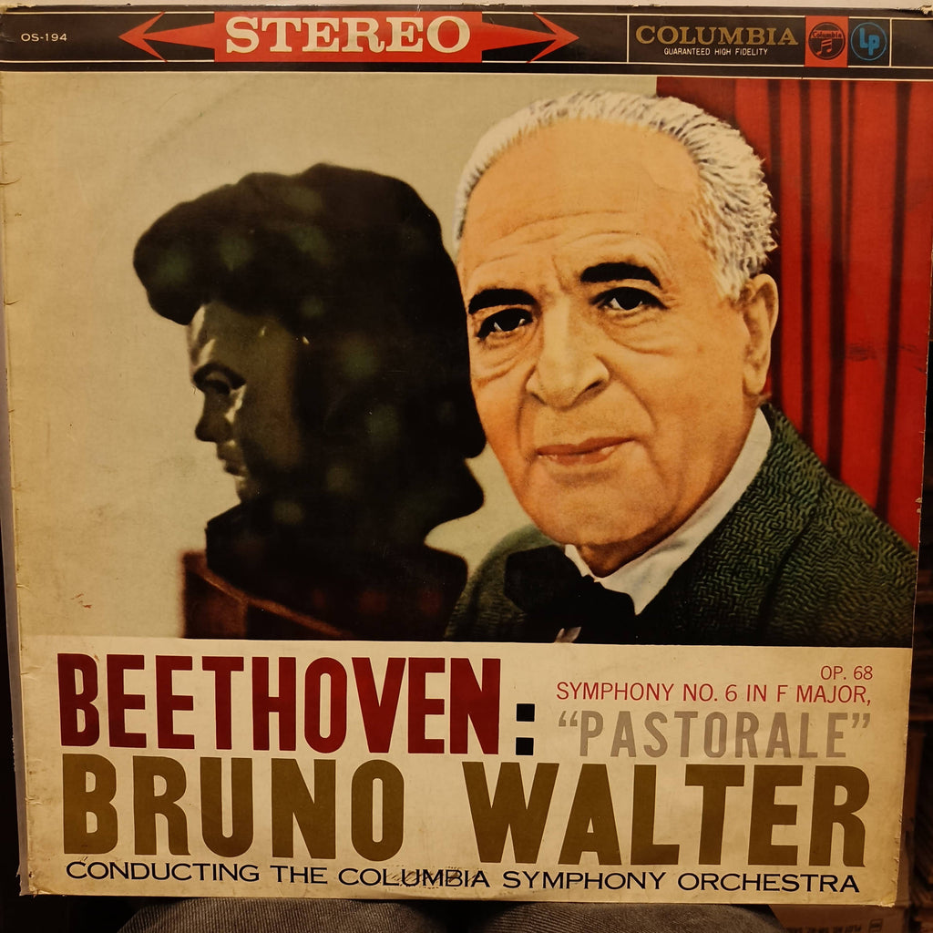 Beethoven - Bruno Walter – Symphony No. 6 In F Major, Op. 68 ("Pastorale") (Used Vinyl - VG) MD - Recordwala