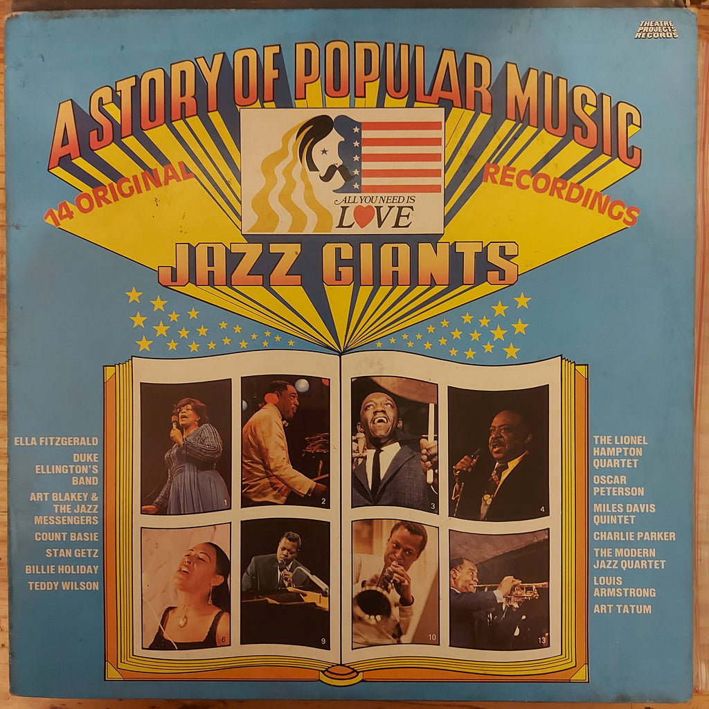Various – A Story Of Popular Music - Jazz Giants (Used Vinyl - VG+) JS