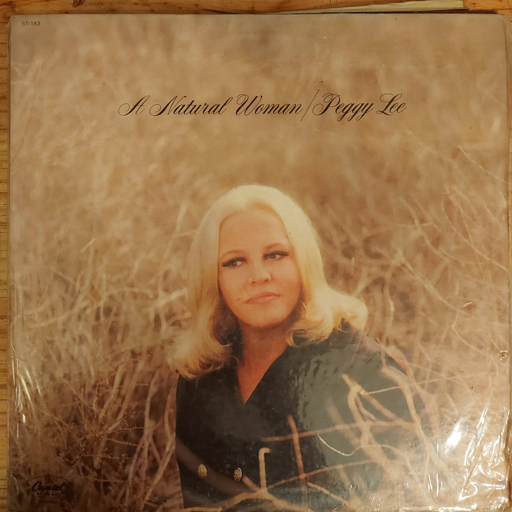 Peggy Lee ‎– A Natural Woman (Used Vinyl - G)