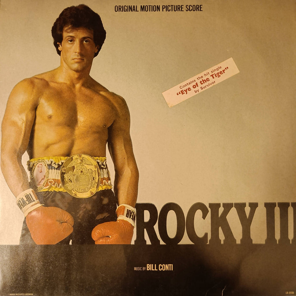 Bill Conti – Rocky III - Original Motion Picture Score (Used Vinyl - VG+)