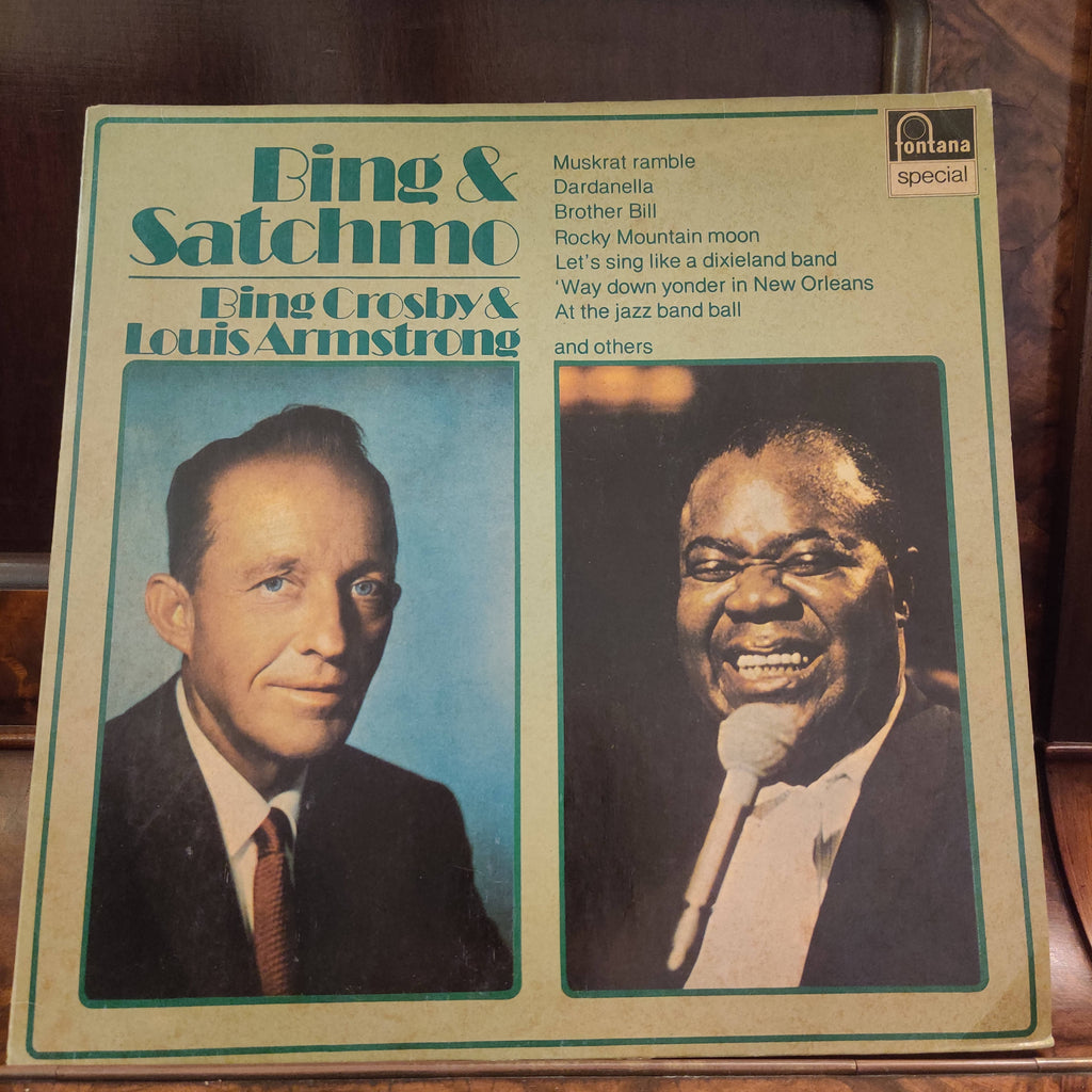 Bing Crosby & Louis Armstrong – Bing & Satchmo (Used Vinyl - VG+)