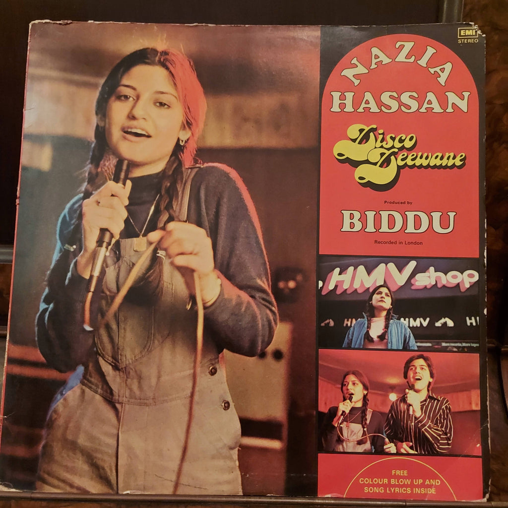 Nazia Hassan, Biddu – Disco Deewane (Used Vinyl - VG+)