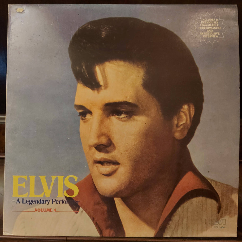 Elvis – A Legendary Performer - Volume 4 (Used Vinyl - VG+)