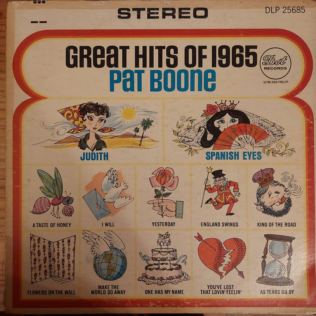 Pat Boone – Great Hits Of 1965 (Used Vinyl - G)