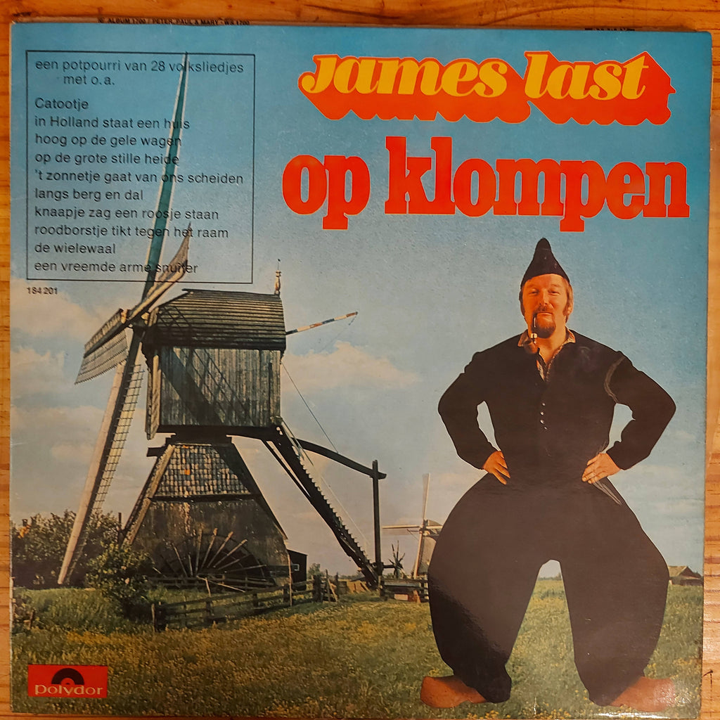 James Last & His Orchestra – James Last Op Klompen (Een Potpourri Van 28 Volksliedjes) (Used Vinyl - VG)
