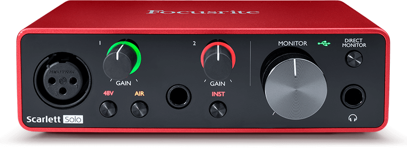 Focusrite -Scarlett Solo (Generation 3)