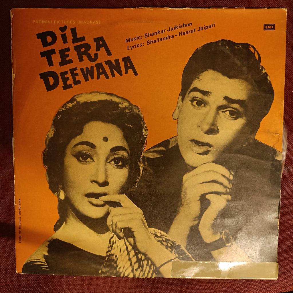 Shankar Jaikishan, Shailendra Hasrat Jaipuri – Dil Tera Deewana (Used Vinyl - VG) NP