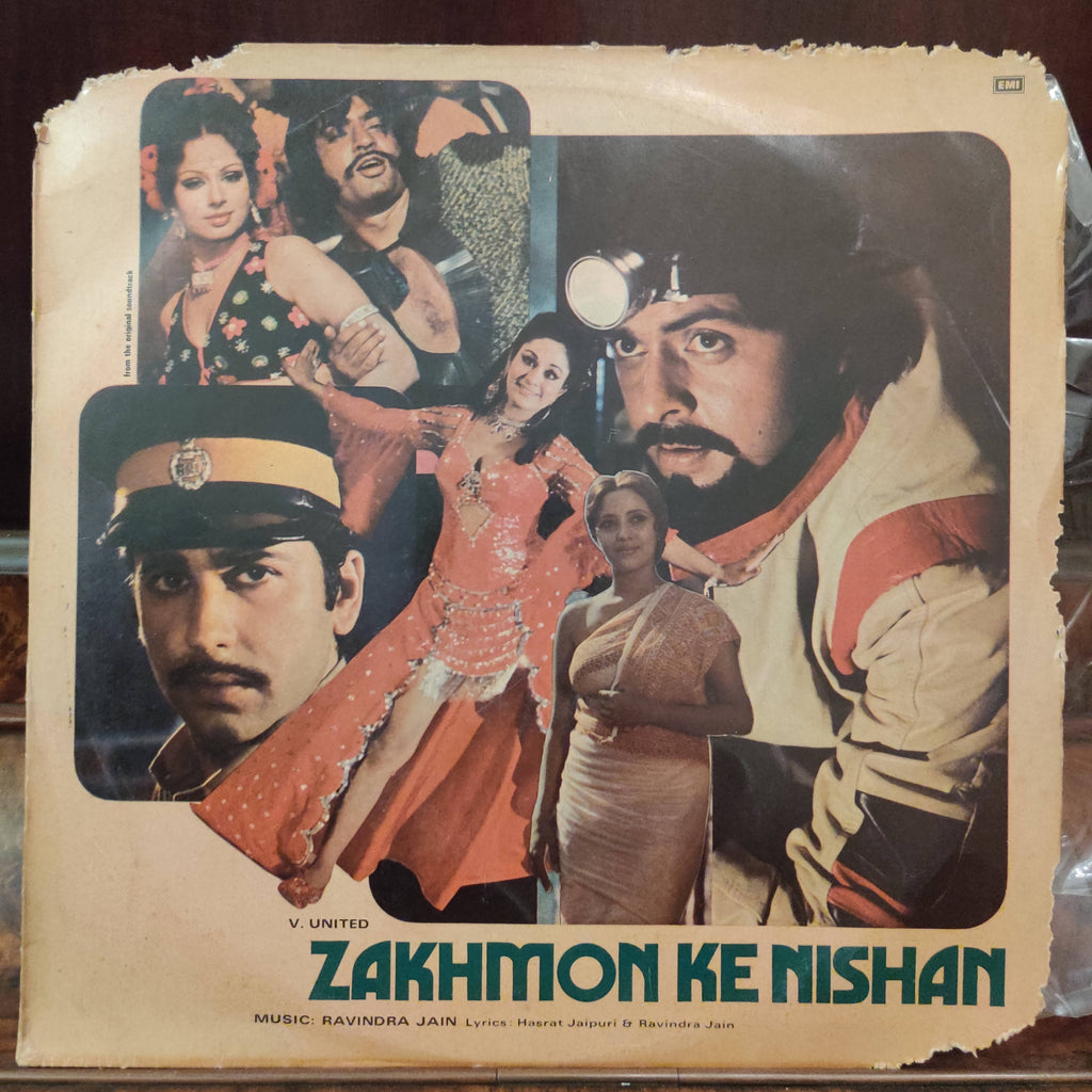 Ravindra Jain, Hasrat Jaipuri – Zakhmon Ke Nishan (Used Vinyl - VG+)