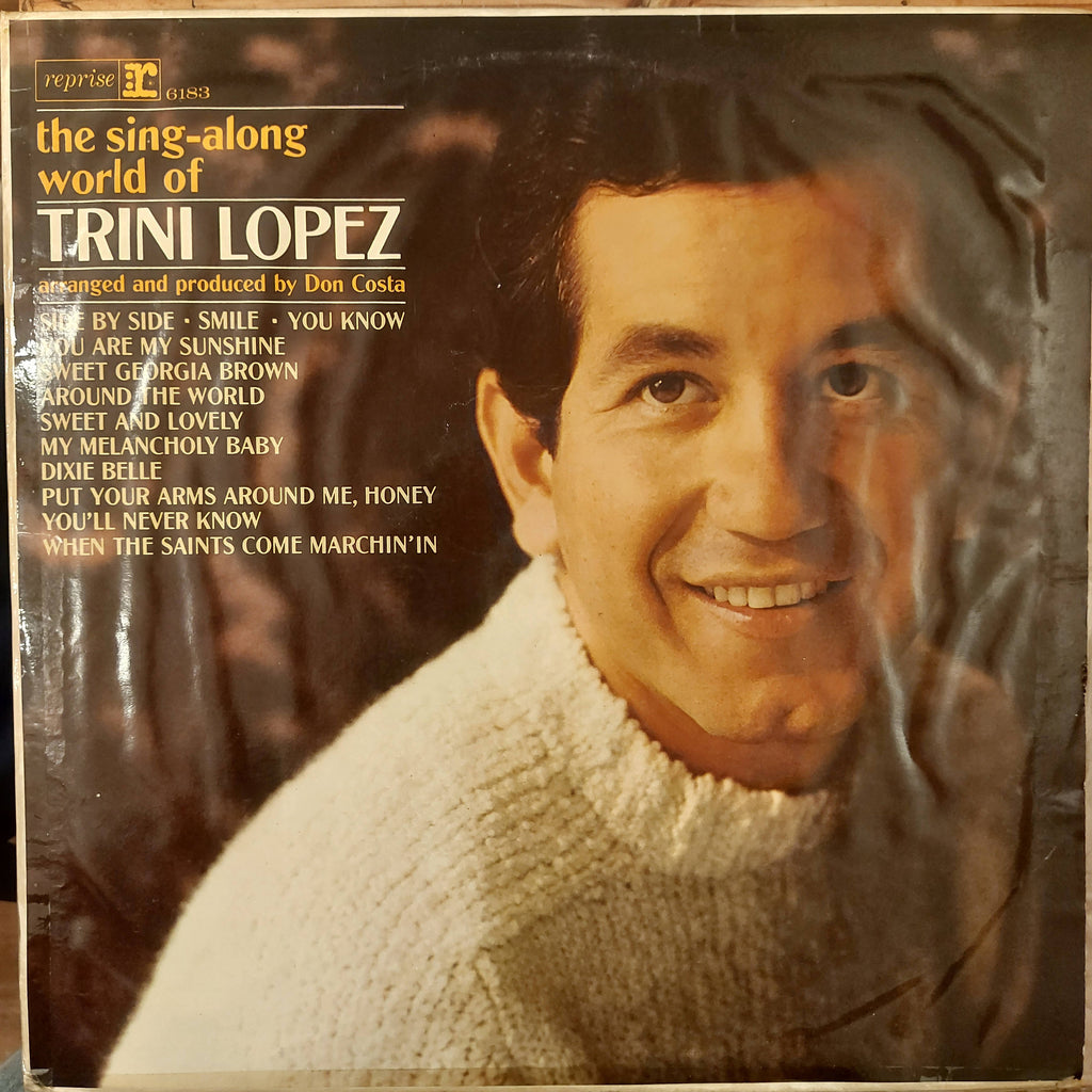 Trini Lopez – The Sing-Along World Of Trini Lopez (Used Vinyl - VG)