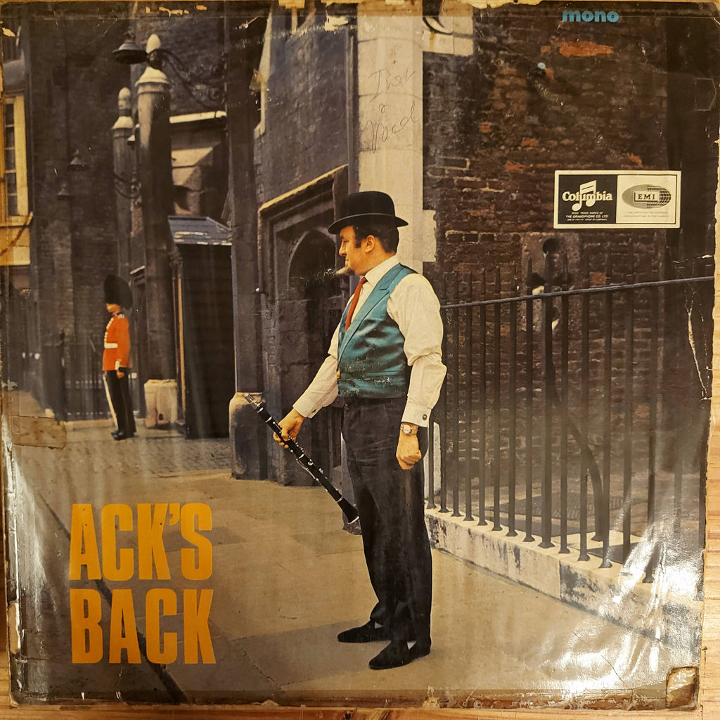 Mr. Acker Bilk And His Paramount Jazz Band – Ack's Back (Used Vinyl - VG)