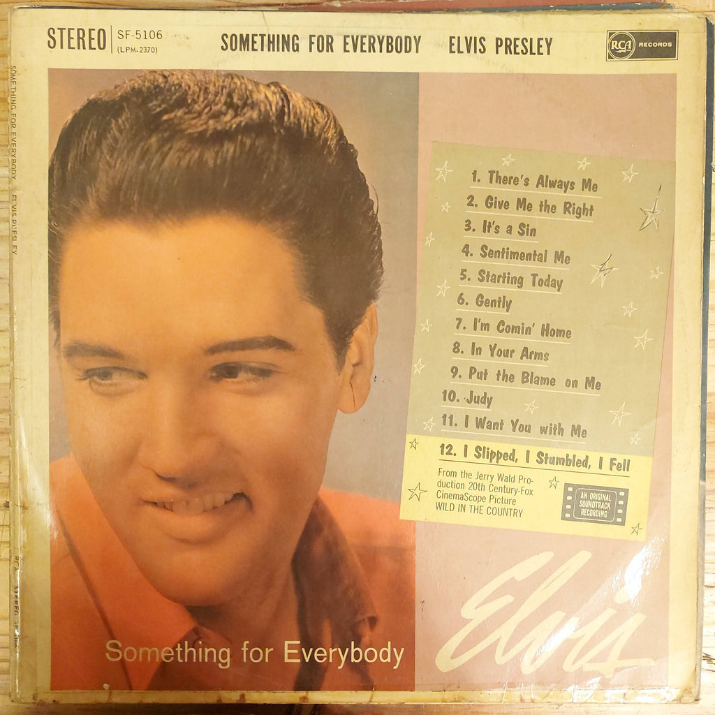 Elvis Presley – Something For Everybody (Used Vinyl - G)