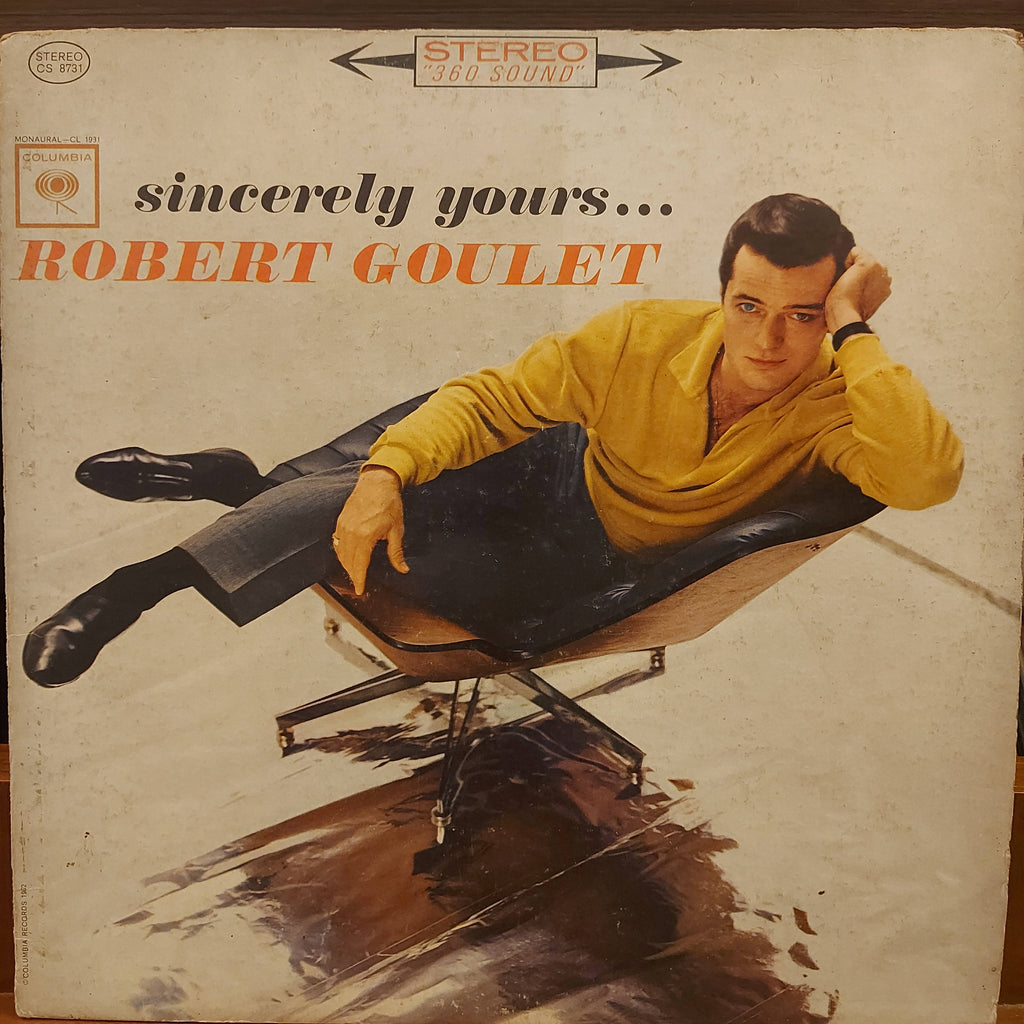 Robert Goulet – Sincerely Yours (Used Vinyl - G)