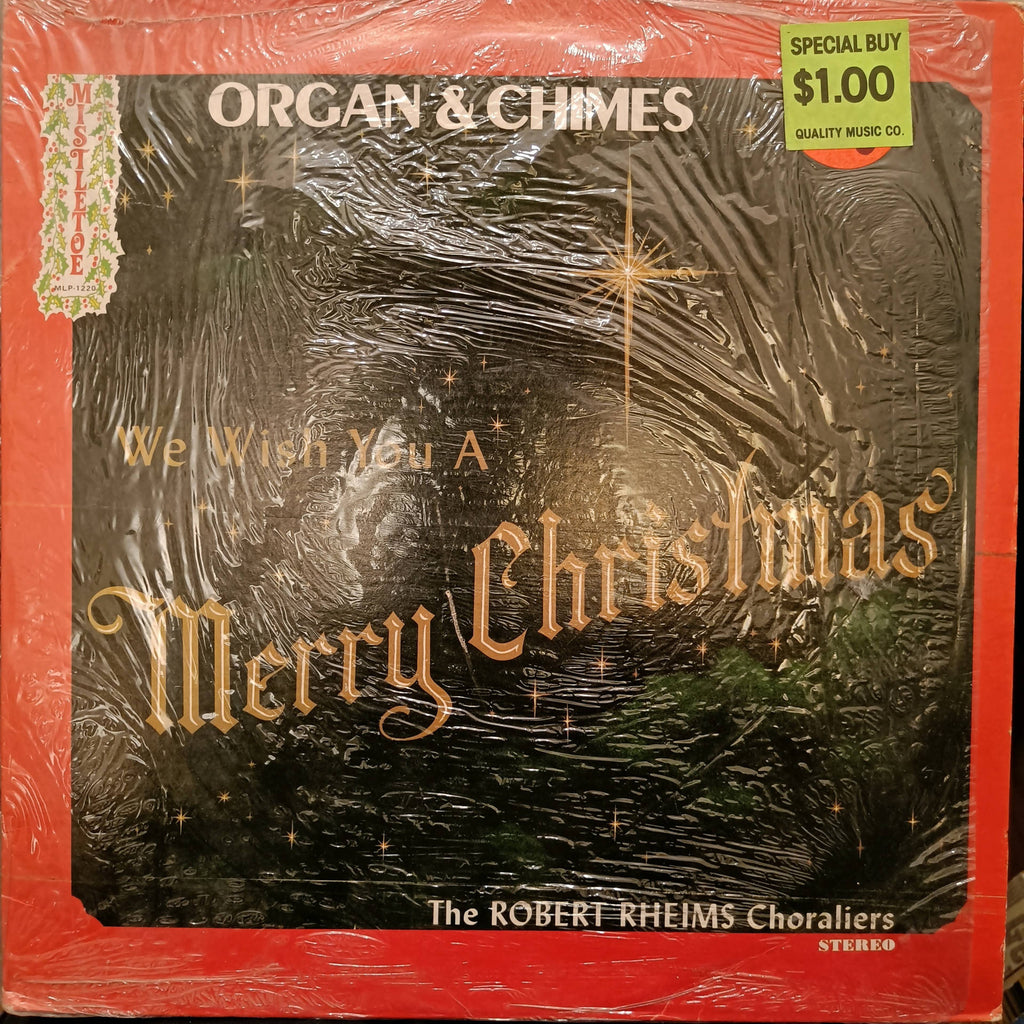 The Robert Rheims Choraliers – We Wish You A Merry Christmas (Used Vinyl - VG+) JS
