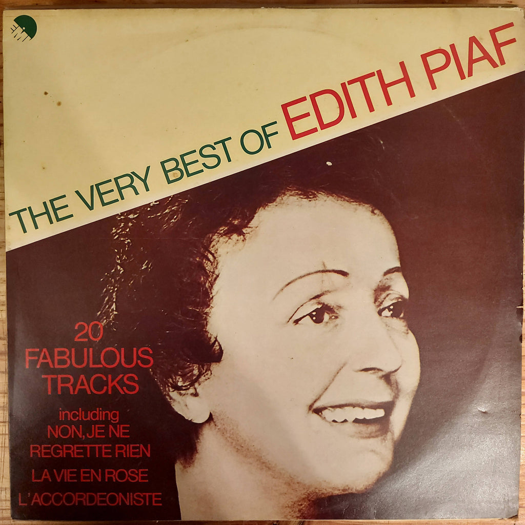 Edith Piaf – The Very Best Of Edith Piaf (Used Vinyl - VG+)
