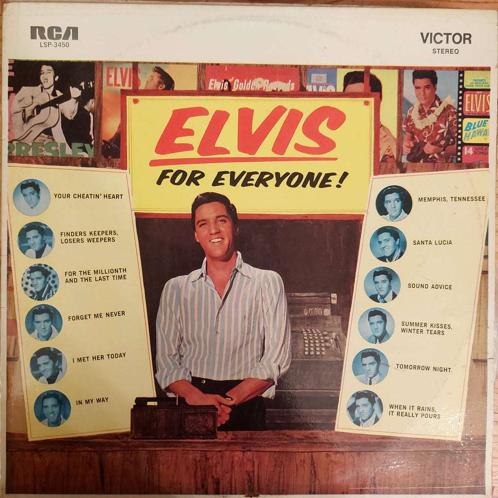 Elvis Presley – Elvis For Everyone! (Used Vinyl - VG)