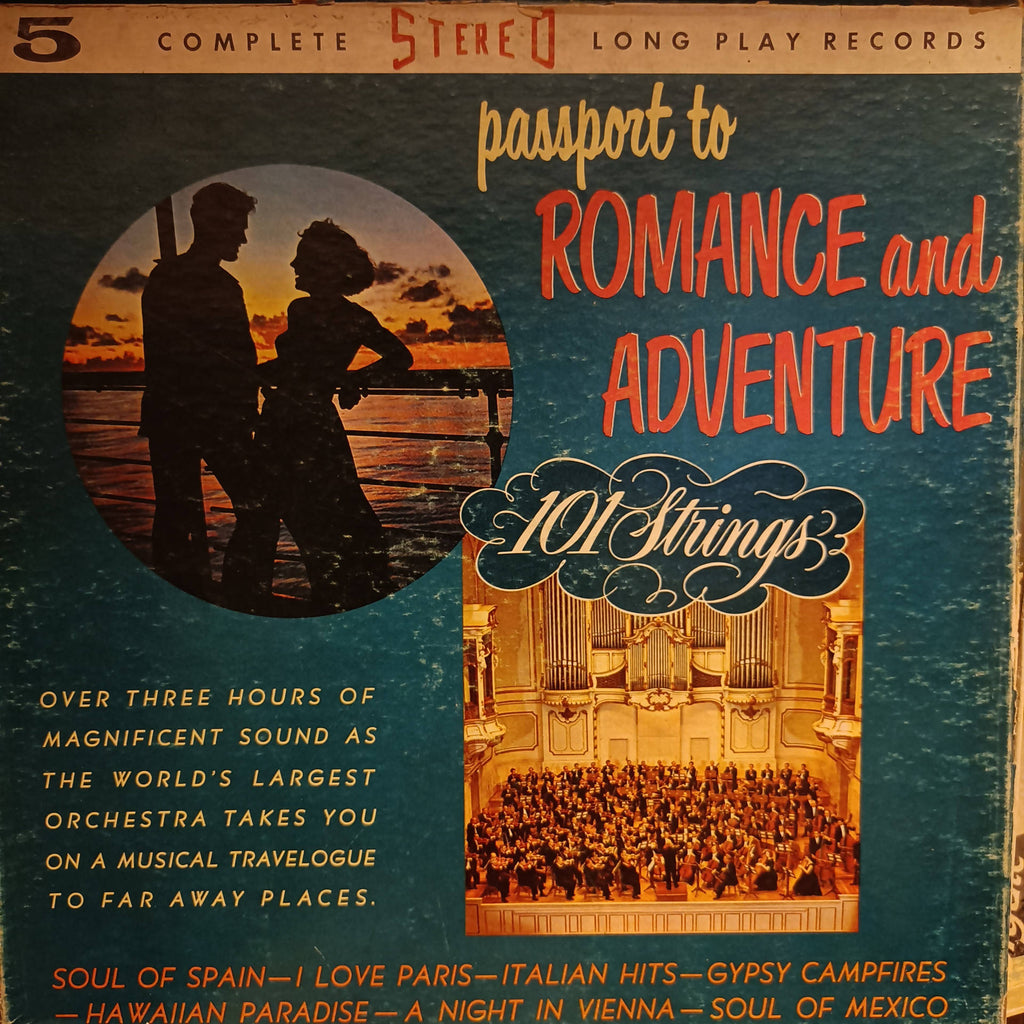 101 Strings – Passport to Romance and Adventure (Used Vinyl - VG)
