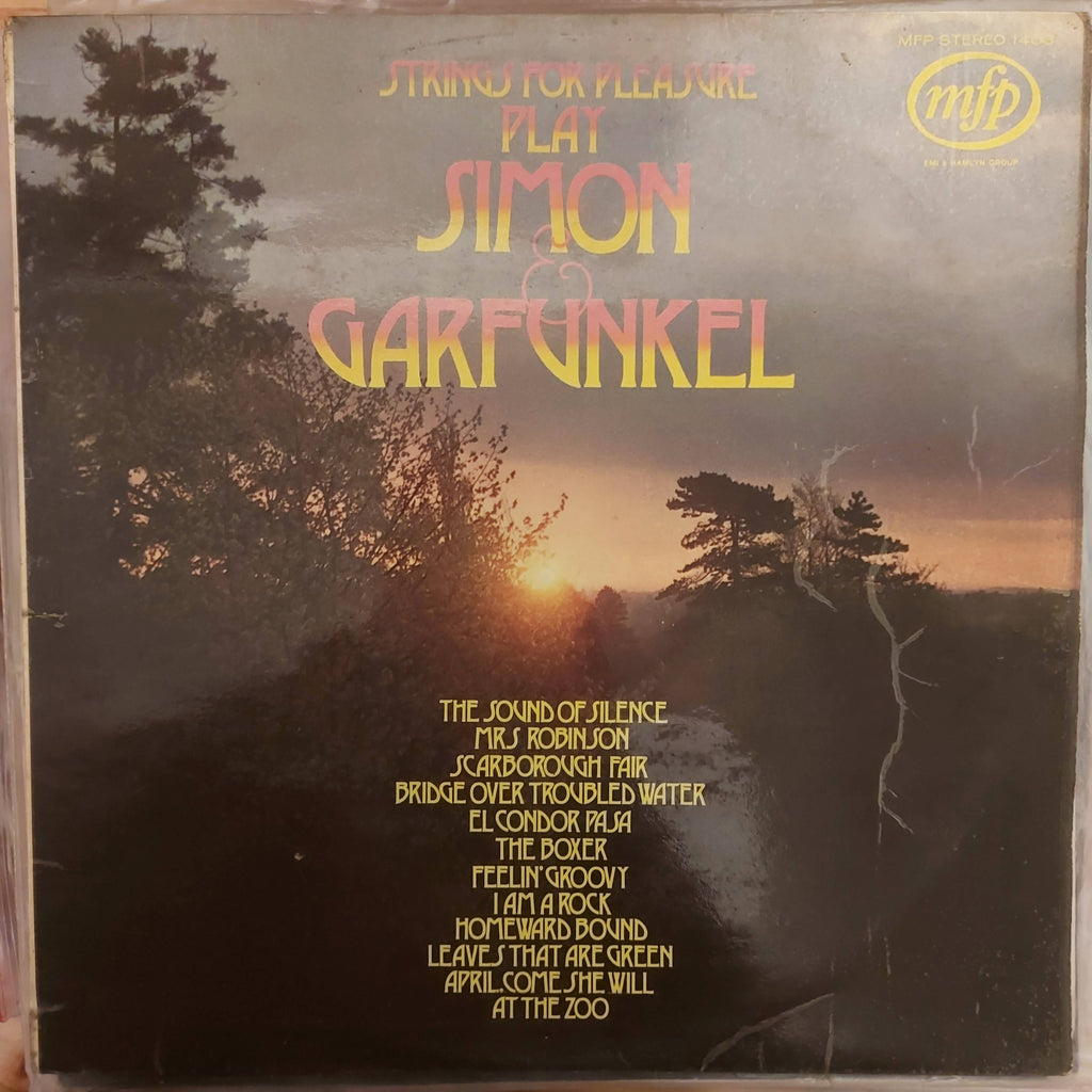 Strings For Pleasure – Play Simon & Garfunkel (Used Vinyl - VG) JS