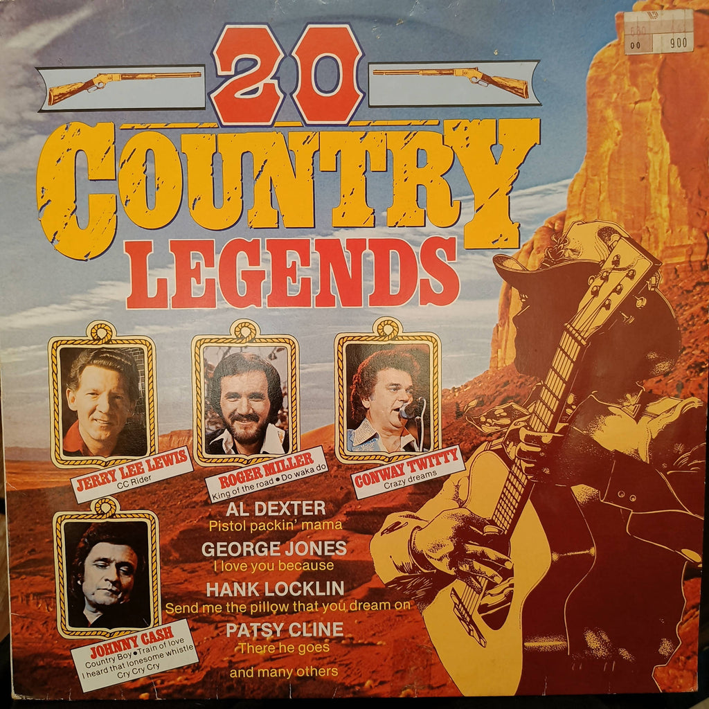 Various – 20 Country Legends (Used Vinyl - VG) JS