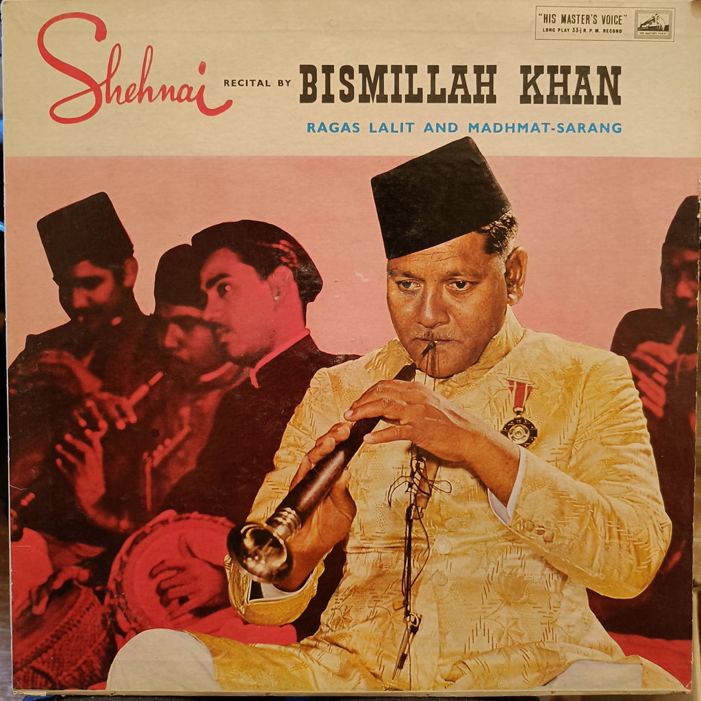Bismillah Khan – Shehnai Recital (Used Vinyl - VG) AK