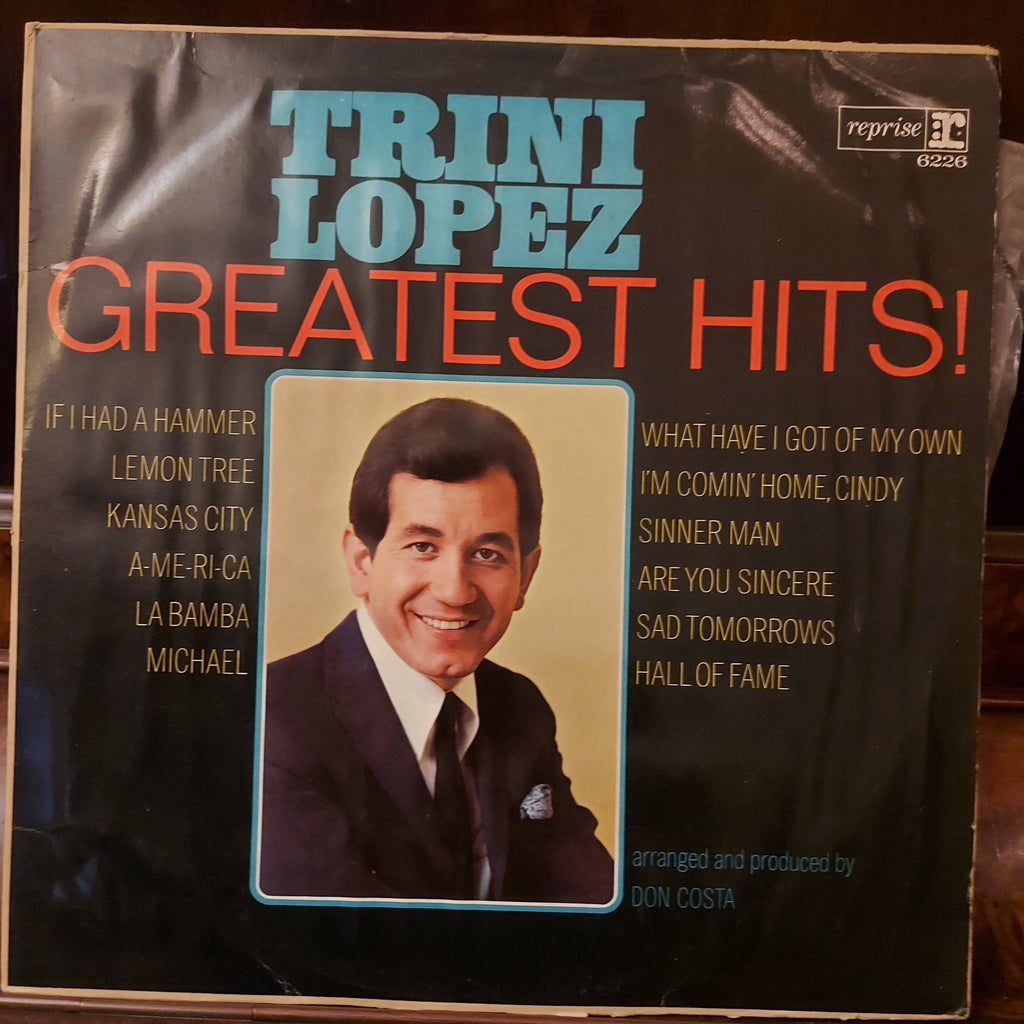 Trini Lopez – Greatest Hits! (Used Vinyl - VG)