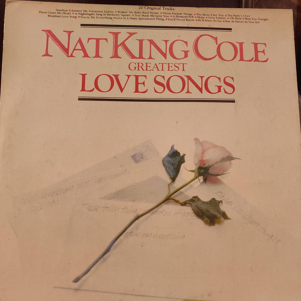 Nat King Cole – 20 Greatest Love Songs (Used Vinyl - VG+)
