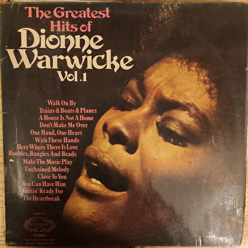 Dionne Warwicke – The Greatest Hits Of Dionne Warwicke Vol. 1 (Used Vinyl - G)