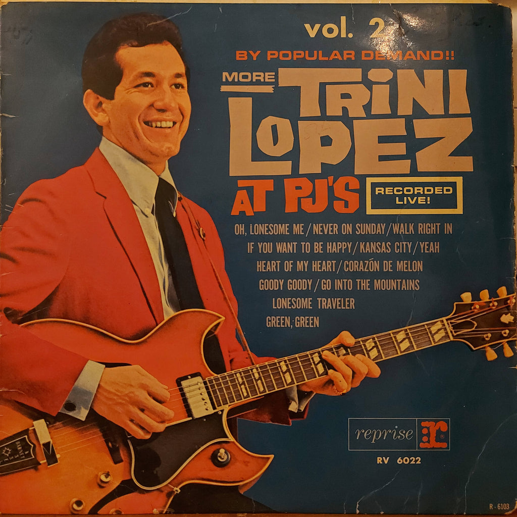 Trini Lopez – By Popular Demand More Trini Lopez At P.J.'s (Used Vinyl - G)