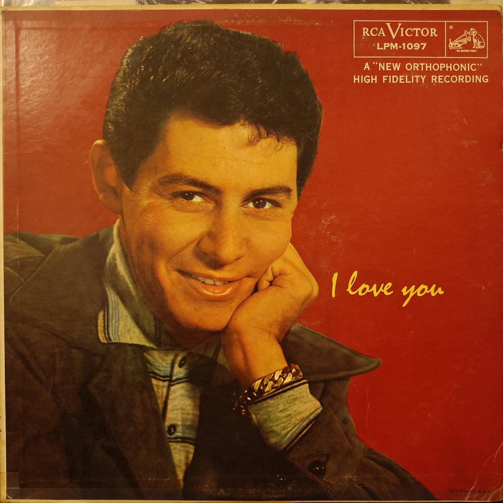 Eddie Fisher With Hugo Winterhalter And His Orchestra – I Love You (Used Vinyl - VG+) MD Recordwala