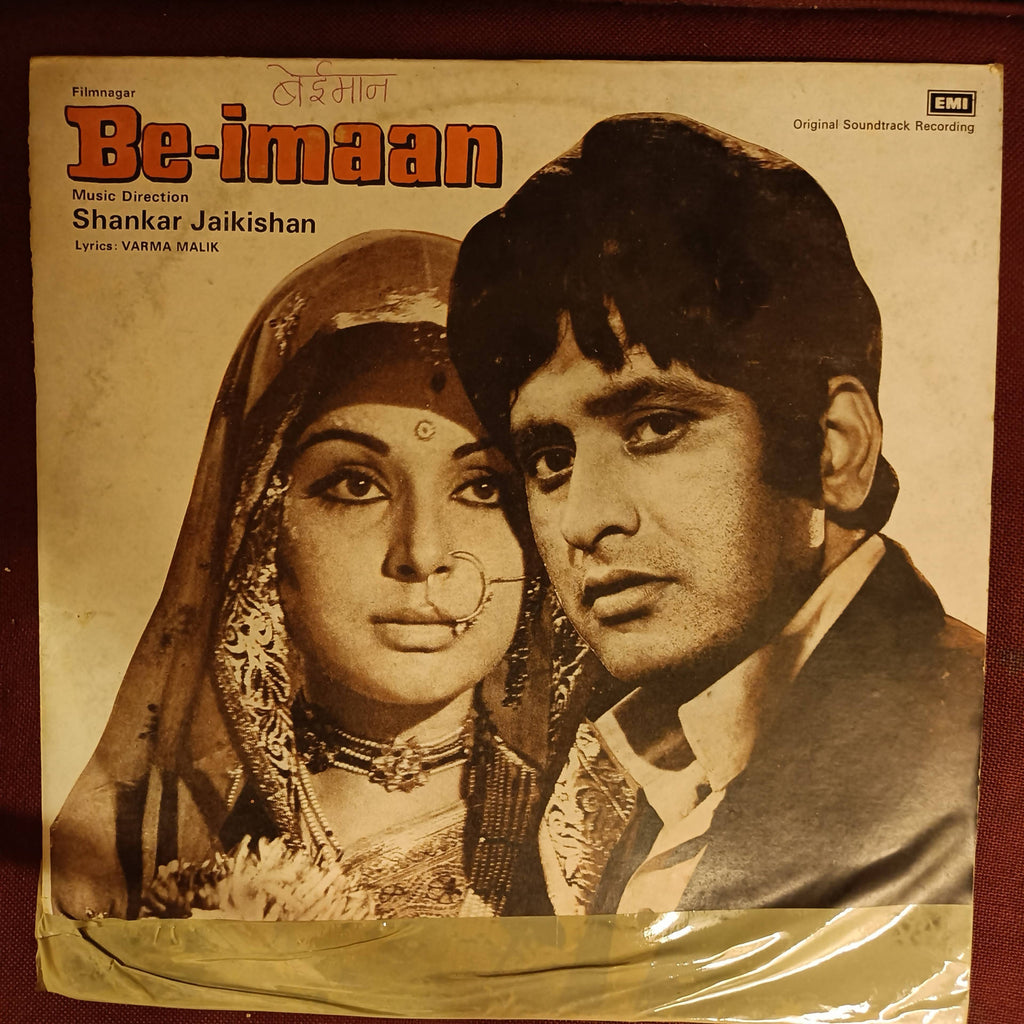 Shankar Jaikishan, Varma Malik – Be-Imaan (Used Vinyl - VG+) NP