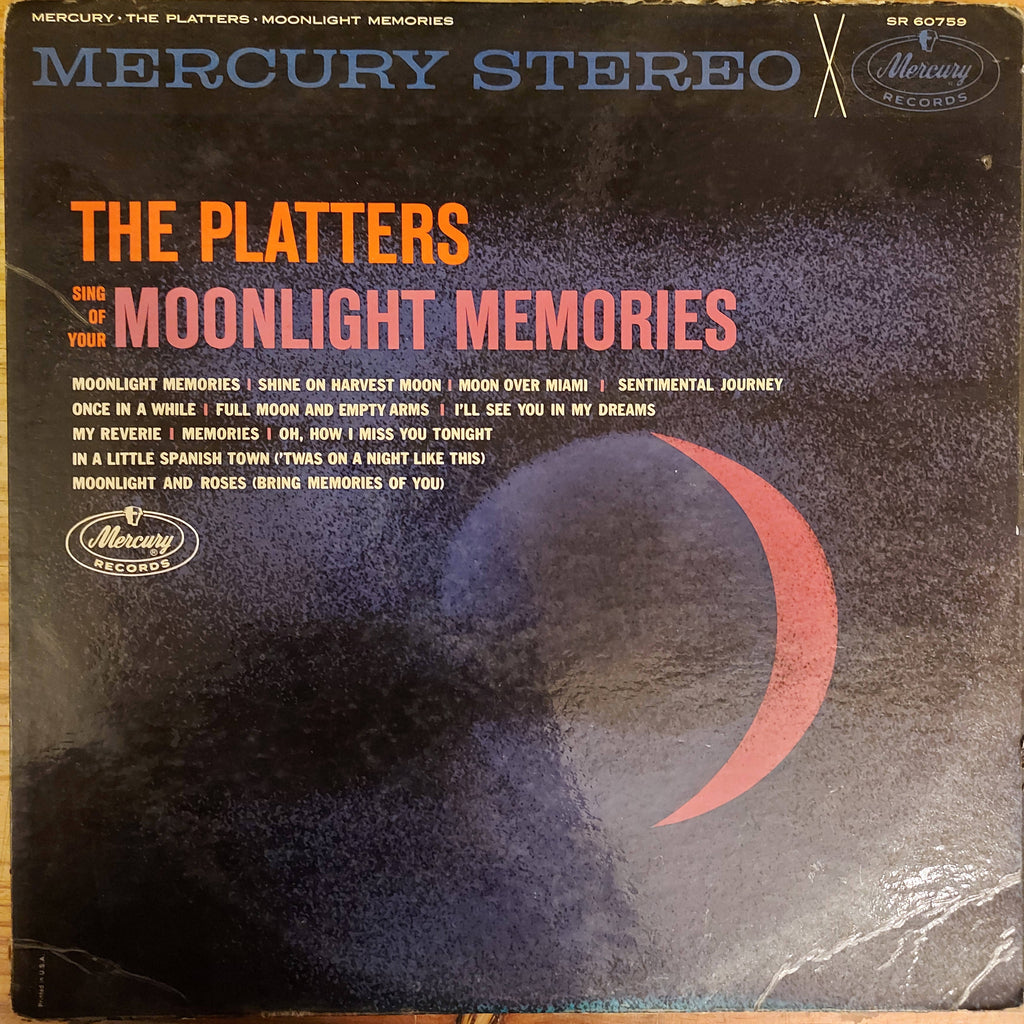 The Platters – Sing Of Your Moonlight Memories (Used Vinyl - G)