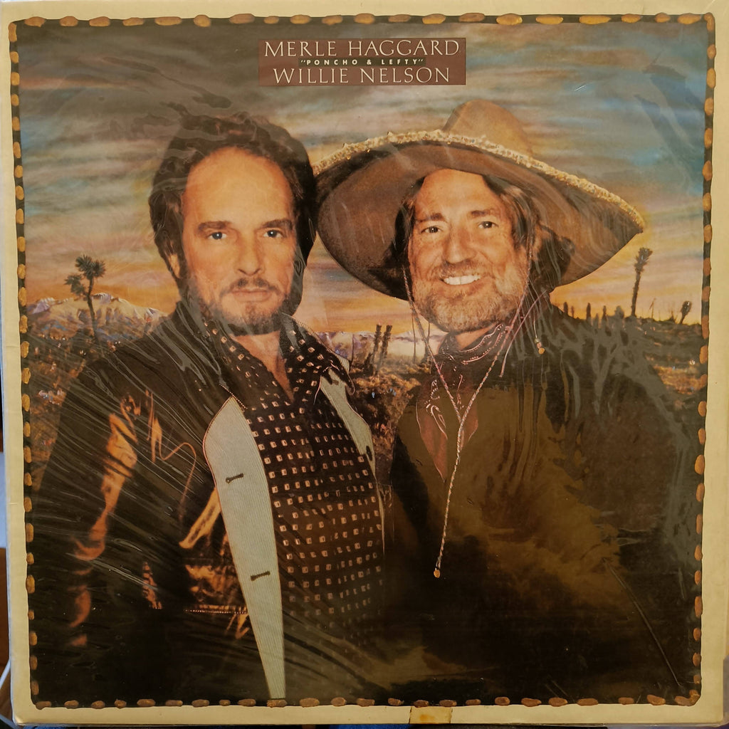 Merle Haggard And Willie Nelson – Poncho & Lefty (Used Vinyl - VG+) JS