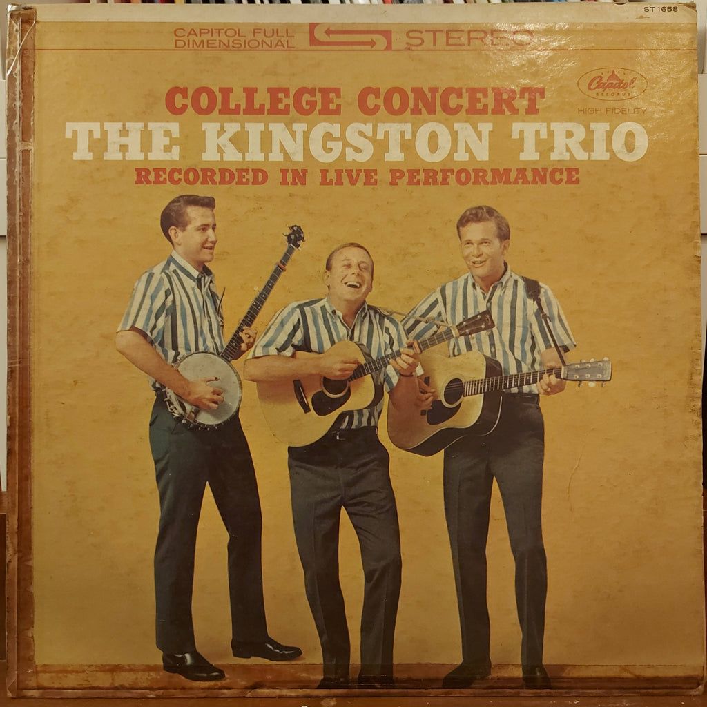 The Kingston Trio – College Concert (Used Vinyl - VG)