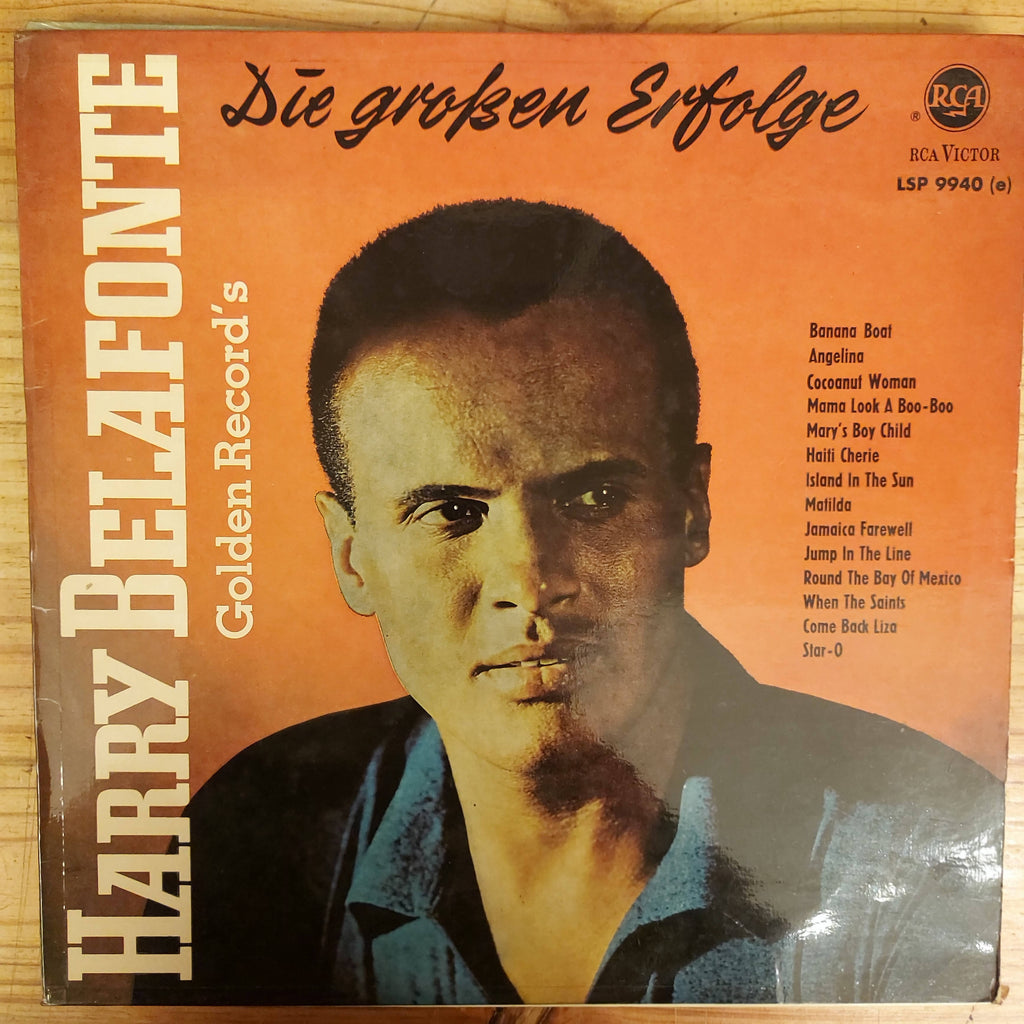 Harry Belafonte – Die Großen Erfolge - Golden Records (Used Vinyl - VG)